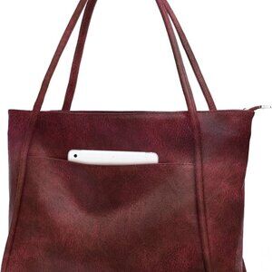 Fashionable Soft Tote Bag with Zipper - Ideal 16L Work and Travel Companion